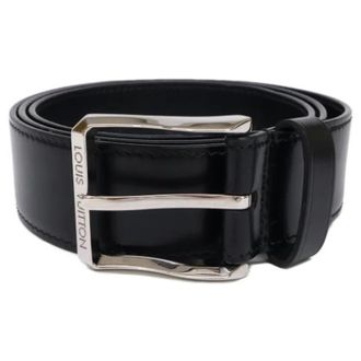 Louis Vuitton Pre-owned Belts, male, Black, Size: ONE SIZE Pre-owned Standard Belt