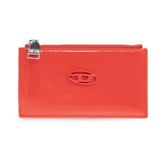 Diesel Wallets & Cardholders, female, Red, Size: ONE SIZE Play Card Holder III card case