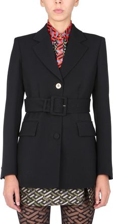 Versace Jacket met Medusa-knop