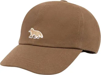 Maison Kitsun&eacute; Baby Fox 6P Cap - - Accessories - unisex - Marrone - ONE SIZE