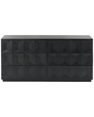 Safavieh Couture Deziree Wood 6 Drawer Dresser