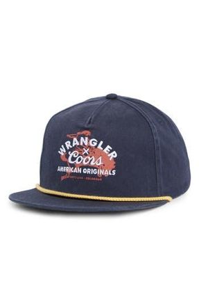 San Diego Hat Company Embroidered Adjustable Hat in Navy at Nordstrom Rack