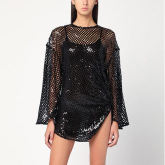 The Attico Kota Cheetah Printed Fluid Satin Shirt ab 784,00