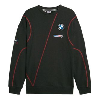 Puma x BMW M Motorsport Garage Crew Sweatshirt Black 621027-01