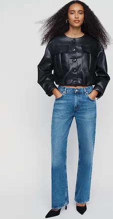 Citizens Of Humanity Lindz Easy Low-Rise Straight-Leg Jeans