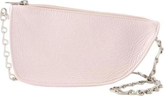 Burberry Micro Shield Schoudertas - unisex - Schoudertassen - Roze - ONE Size - Leer - Tassen