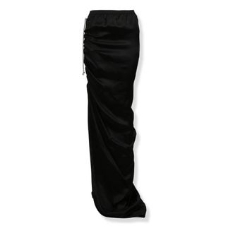 Rick Owens Rokken, Dames, Zwart, S, Edfu Rok