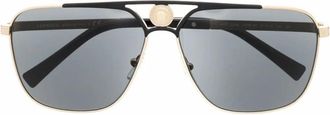 Versace Ve 2238 Zonnebril - Heren - Zonnebrillen - Geel - 61 MM - Accessoires