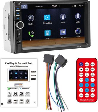 OEM Receptor De Radio Multimedia Para Coche Bluetooth Mp5 Multiling&uuml;e De 7 Pulgadas