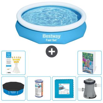 Bestway Piscina Bestway Fast Set Redonda - 305x66 Cm - 7-piezas S146
