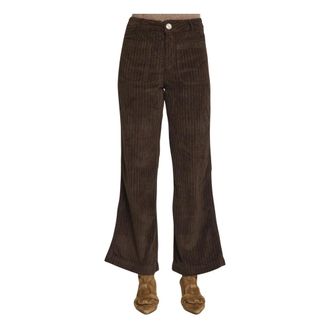 Masscob Dames, Broeken, Bruin, Maat: XS Katoen