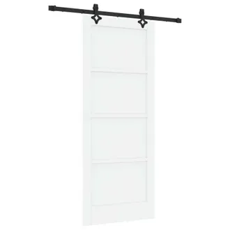 vidaXL Puerta Corredera Orkdal Blanco 83 X 202 Cm Vidaxl