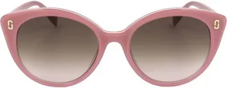 Marc Jacobs Brown Shaded Oval Ladies Sunglasses MJ 1120/S 035J/HA 53