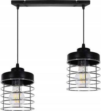 OEM L&aacute;mpara De Techo Colgante Led Con Cable Cromado