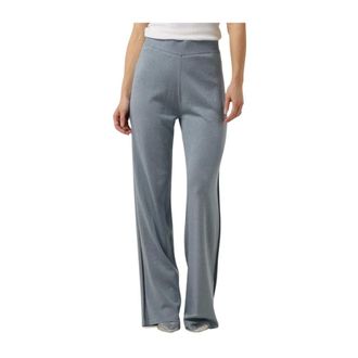 Est'seven Lichtblauwe Celeste Broek - Dames - Wijde Broeken - Blauw - S - Broeken