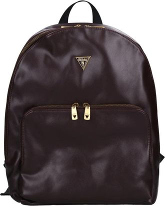 Guess Bellagio Backpack - Heren - Rugzakken - Bruin - ONE Size - Leer - Tassen
