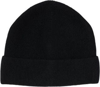 Sandro Cashmere beanie in Dark Black at Nordstrom