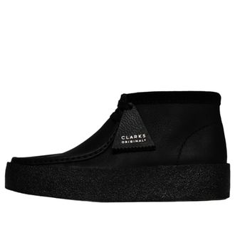 Clarks x Vandy The Pink Skeleton Wallabee V2 Leather Patent Black 26163169