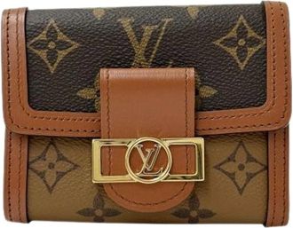 Louis Vuitton Pre-owned Wallets, female, Brown, Size: ONE SIZE Pre-owned Vintage Canvas Wallet