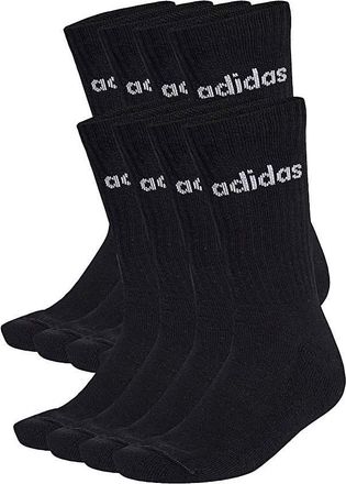 adidas Linear Logo 10 Pack Crew Socks