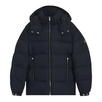 HUGO BOSS Jassen, Heren, Blauw, XL, Winterjas