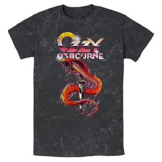 Ozzy Osbourne Mens Ozzy Osbourne Cobra Logo Graphic T-Shirt in Black at Nordstrom, Size Xx-Large