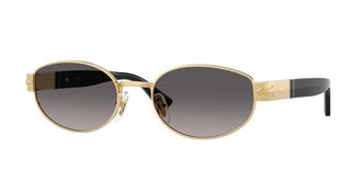 Persol PO1024S Polarized 515/M3 Mens Sunglasses Gold Size 56