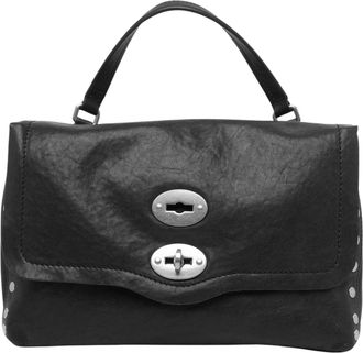Zanellato Brown Postina Small Leather Tote Bag