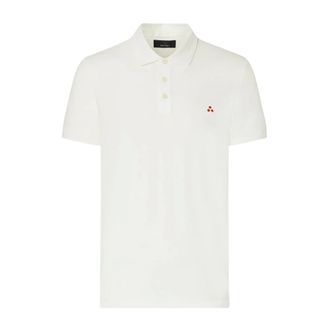 Peuterey Polo Shirts, male, White, Size: 3XL Mezzola 02 Polo