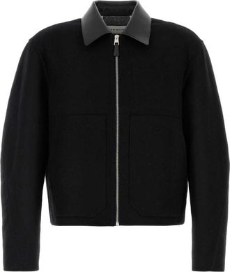 Givenchy Black Shirt Collar Jacket