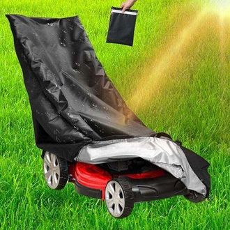 OEM Funda Para Cortac&eacute;sped, 210d Con Cord&oacute;n Ajustable Y Bolsa De Almacenamiento, Funda Protectora Para La Mayor&iacute;a De Los Modelos De Cortac&eacute;sped, 71 Pulgad