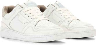 AllSaints Regan Plus Low Top Sneaker in White at Nordstrom, Size 11