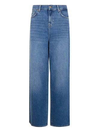7 For All Mankind distressed-effect five-pockets jeans - Blue