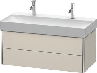 Duravit Duravit - Xsquare Mueble De Pared 98,4 46,0 Cm, 2 Cajones, Para