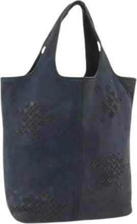 Bottega Veneta Pre-owned Tote Bags, female, Black, Size: ONE SIZE Pre-owned Vintage Tote Bag