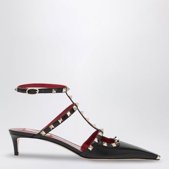 Valentino Garavani D&eacute;collet&eacute; Rockstud nere in capretto