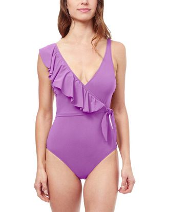 Gottex Tutti Frutti Surplice With Ruffle One-Piece