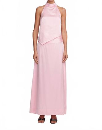 Hansen & Gretel Kloss Halter Top In Sherbet