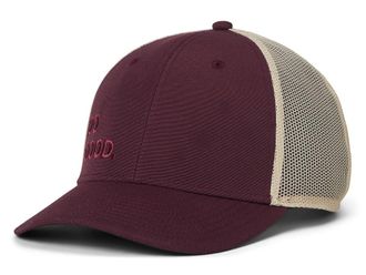 Cotopaxi Do Good Trucker Hat Caps Wine, Polyester