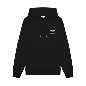 Dr&ocirc;le de Monsieur Hoodies, male, Black, Size: XL Slogan Hoodie