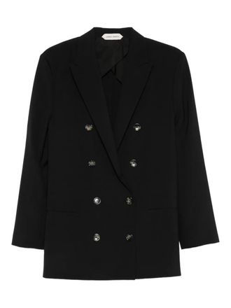 Alberta Ferretti Blazer doppiopetto - Nero