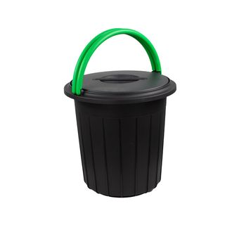 Gi&ograve;Style Eco Solution - Papelera Con Tapa 16l - Verde