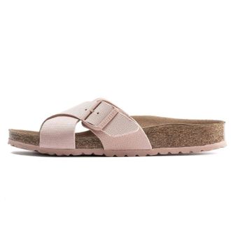 Birkenstock Siena Tex Vegan Sandals Soft Pink 1021546
