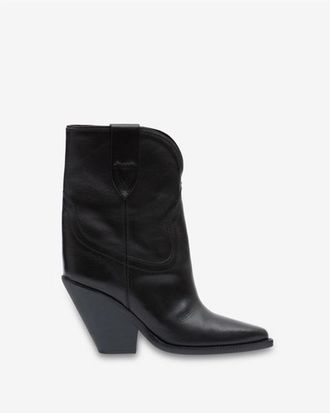 Isabel Marant Bottes Leyane - Femme - Noir - Taille 35 - Isabel Marant - Id&eacute;es de cadeaux pour femme