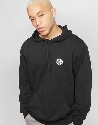 New Balance Mens New Balance Hoops Fundamental Hoodie - Black - Size: 36