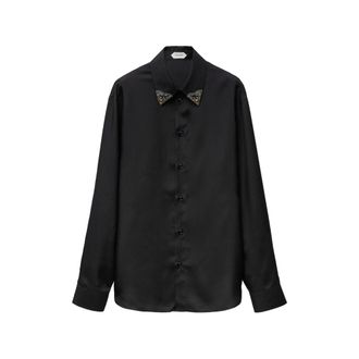 Versace Silk-poplin Regular Shirt