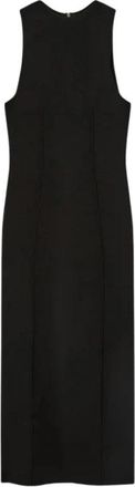Joseph Mille Compact Milano Knit Dress - Dames - Casual kleedjes - Zwart - L - Polyester - Kleedjes
