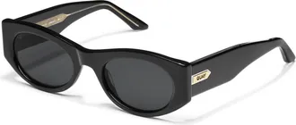 Quay Womens So What Sunglasses In Black / Smoke Lenses