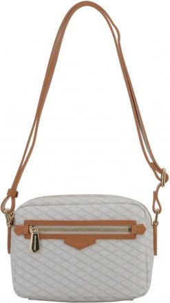 Pourchet Waves Small Crossbody Bag - Dames - Schoudertassen - Wit - ONE Size - Leer - Tassen
