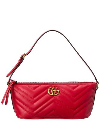 Gucci Gg Marmont Leather Shoulder Bag